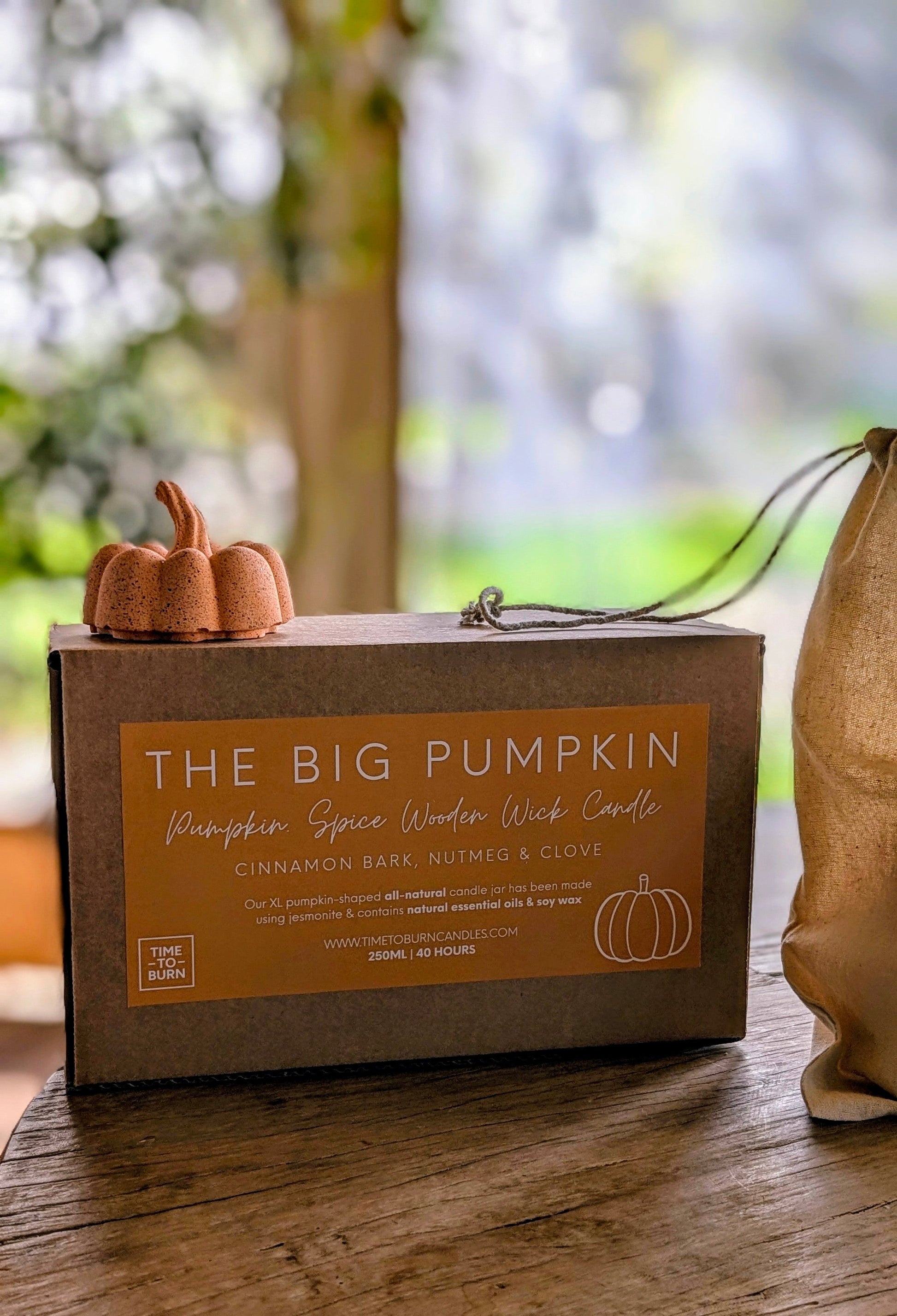 The Big Pumpkin | Cinnamon Clove & Nutmeg - Candle