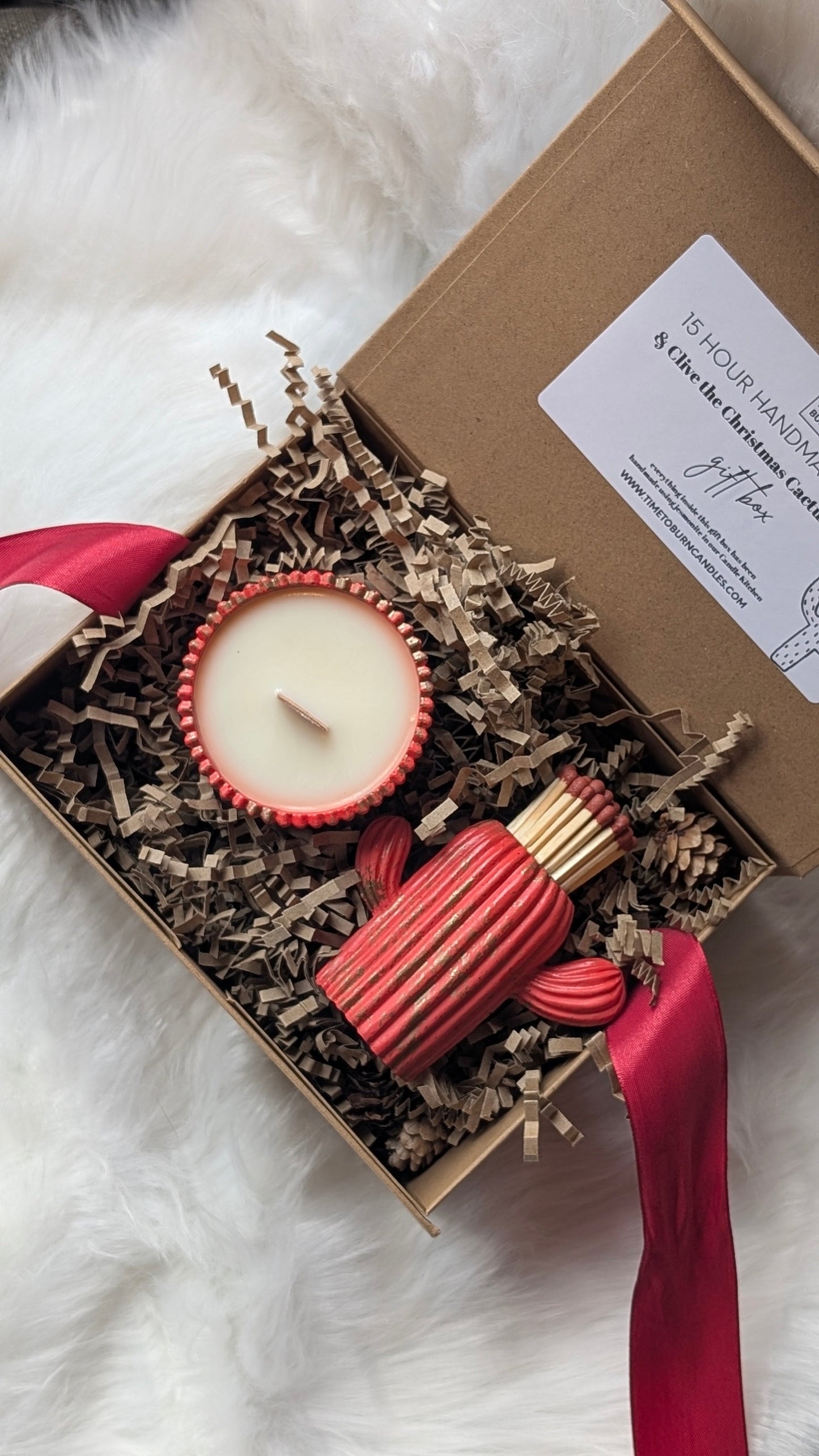 The Big Red Box - Candle