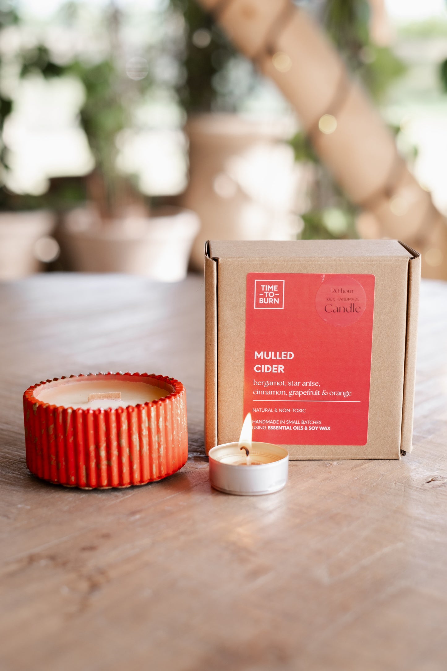 The Big Red Box - Candle