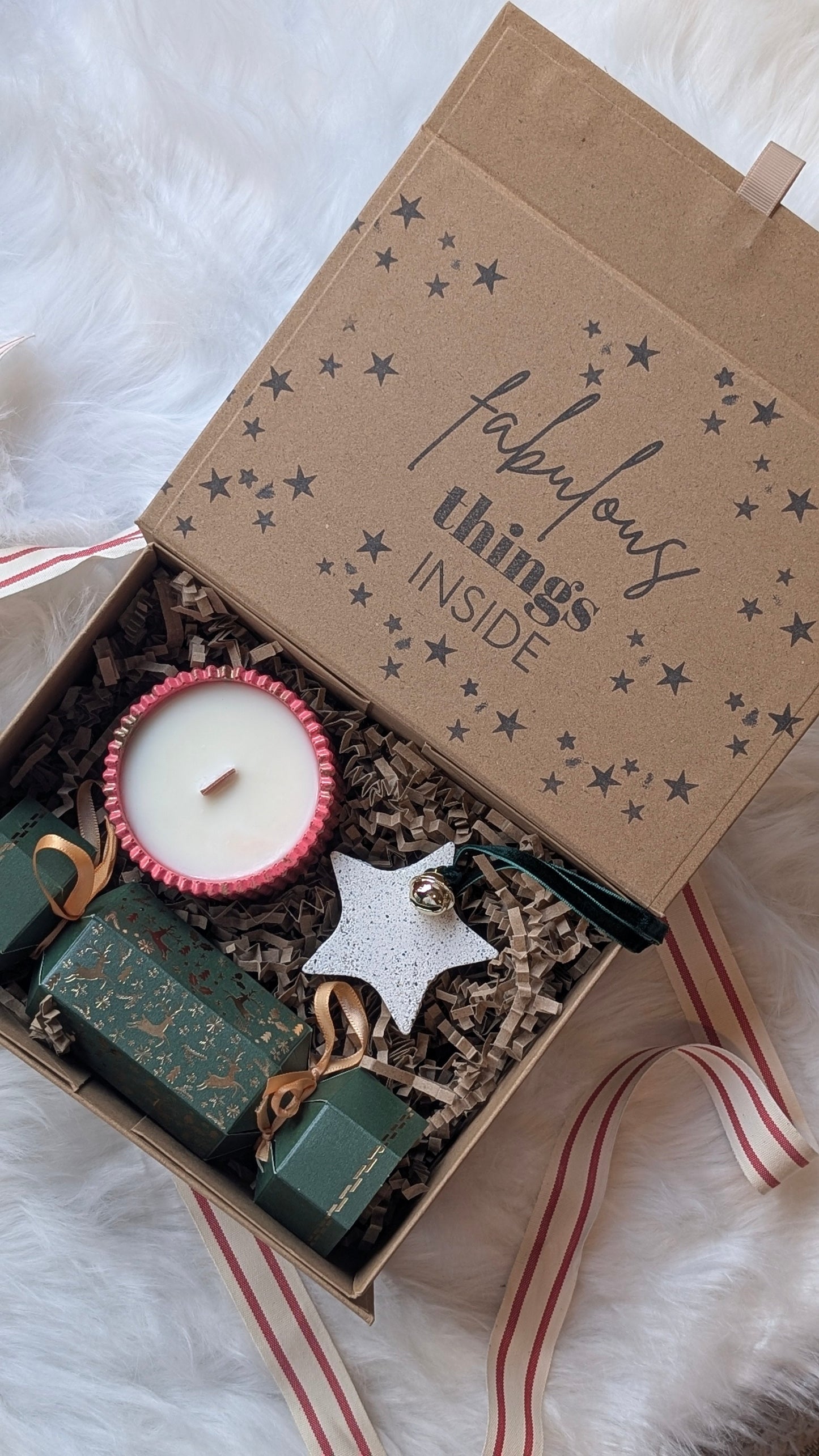 The Fabulous Christmas Box - Candle
