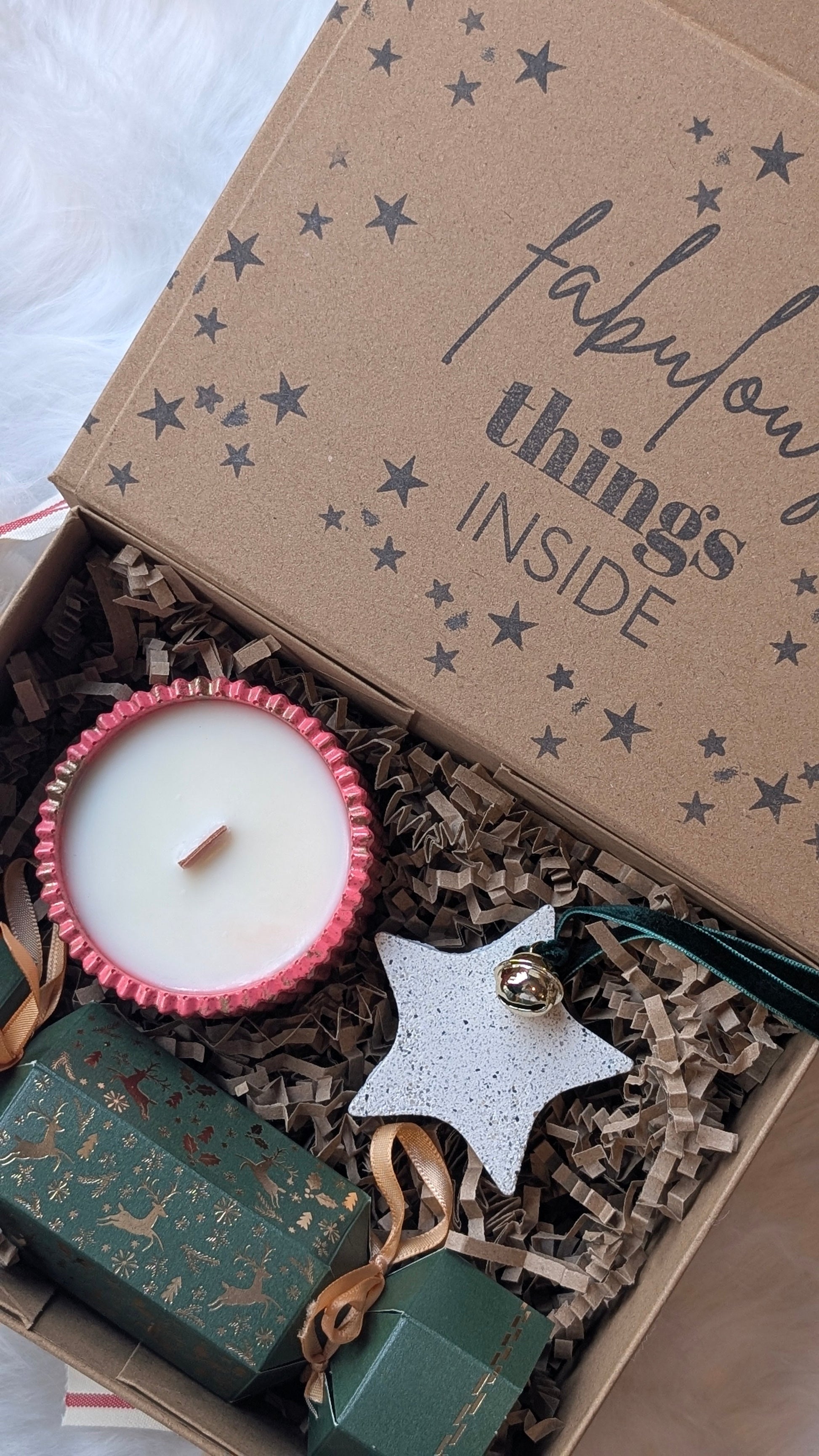 The Fabulous Christmas Box - Candle