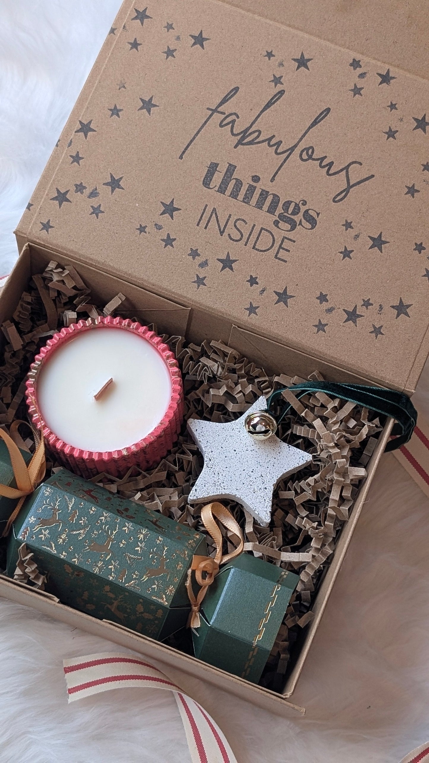 The Fabulous Christmas Box - Candle