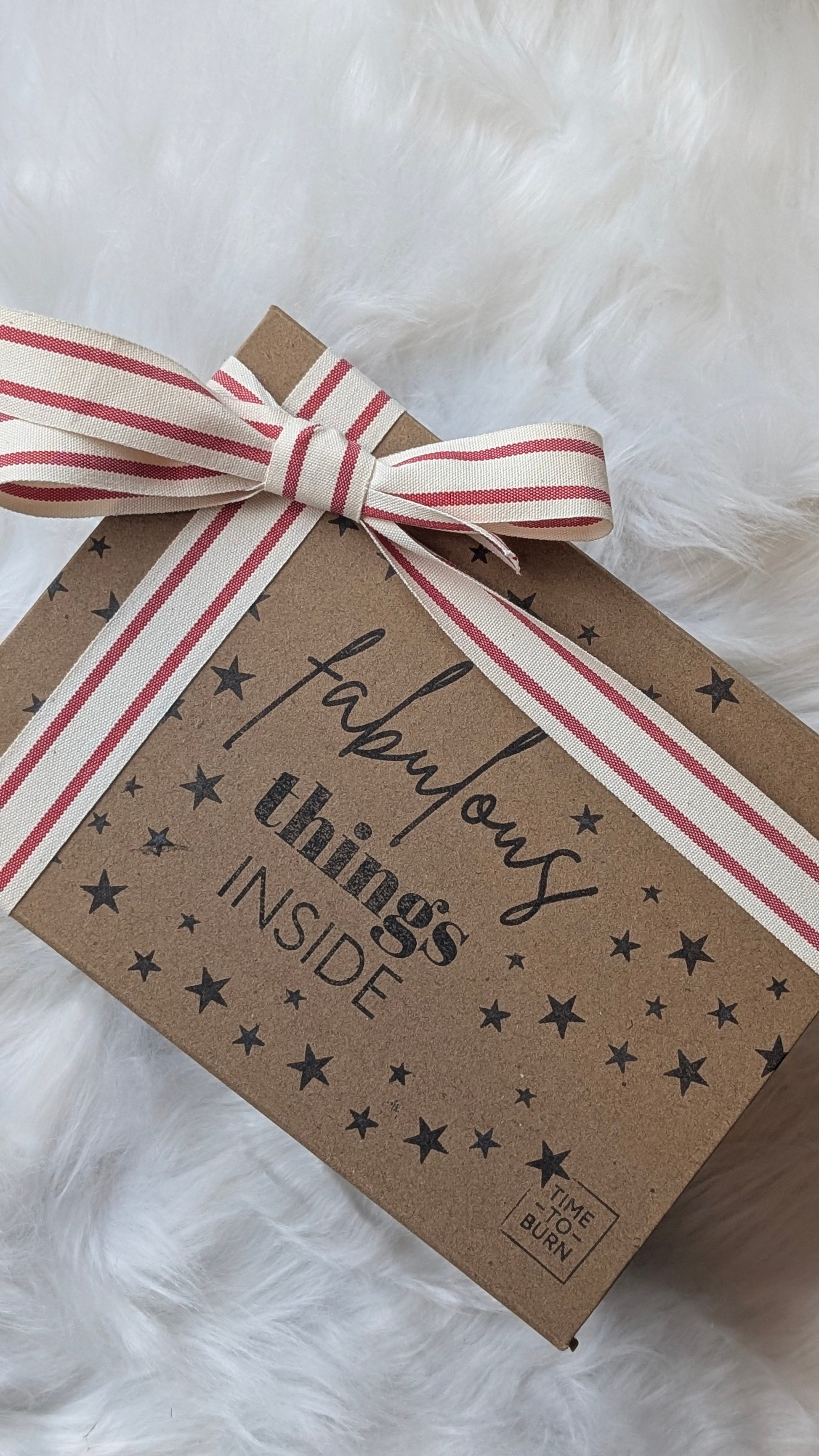 The Fabulous Christmas Box - Candle