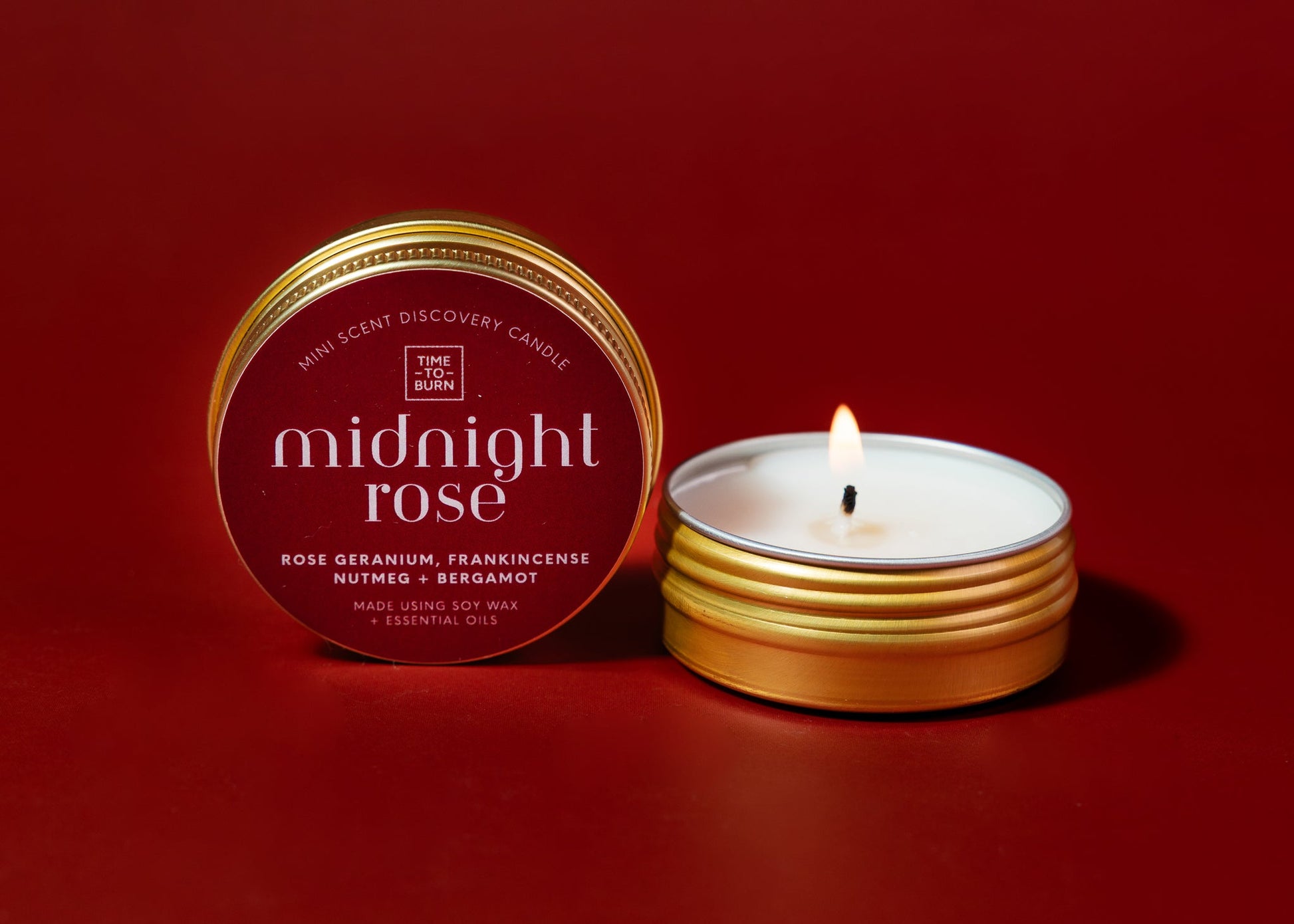 The Scent Discovery Collection - Midnight Rose - Candle