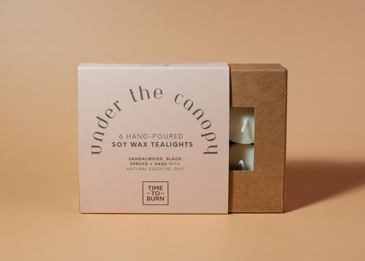 Under the Canopy: Gift Box of 6 Tealights - Tealights