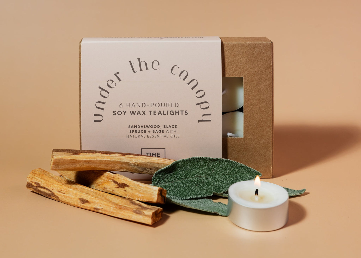 Under the Canopy: Gift Box of 6 Tealights - Tealights