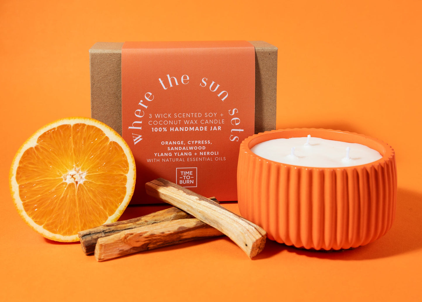 Where the Sun Sets - Handcrafted Candle - The Triple Wick Collection - Candle