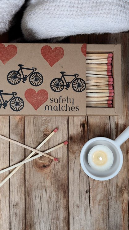 XL 15cm Luxury Love Bike Matches - Matches